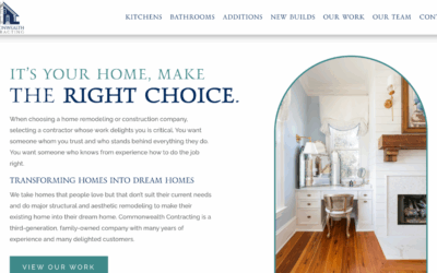 Case Study: How a Website Redesign Elevated Commonwealth Contracting’s Online Presence and Customer Engagement